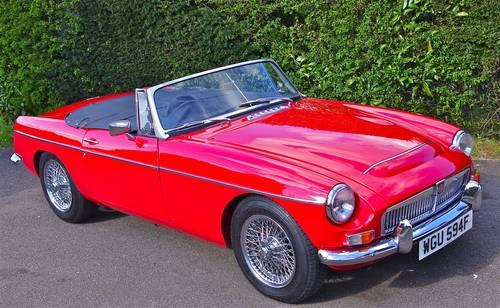 1968 MGC Just 38000mls from new In vendita