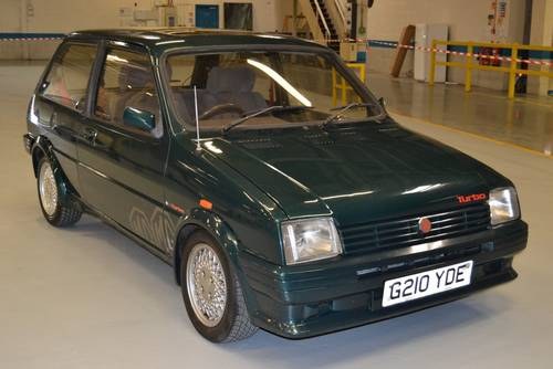 1989 PUBLIC AUCTION: MG METRO TURBO For Sale by Auction