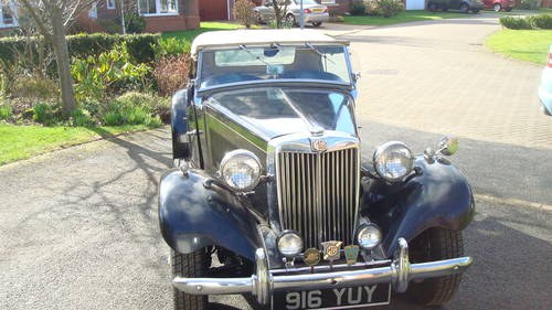 1953 MG TD LEFT HAND DRIVE For Sale