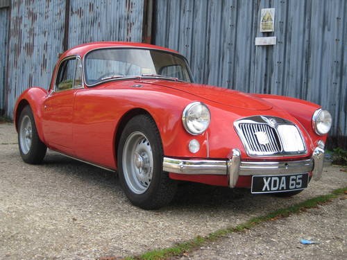 1958 MGA Twin Cam Coupe  SOLD