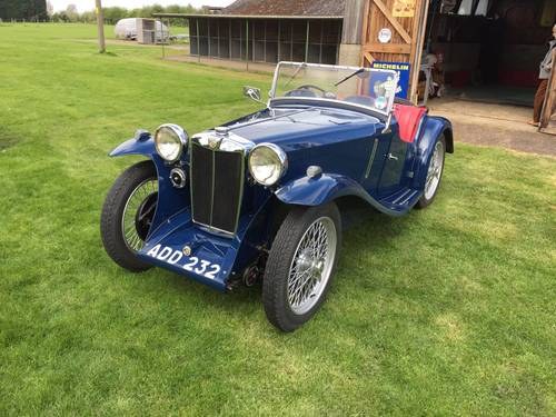 1935 MG PA ADD 232 For Sale SOLD