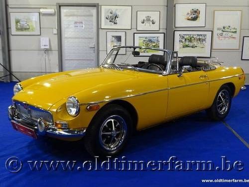 1972 MG B Roadster Yellow Bronze '72 For Sale