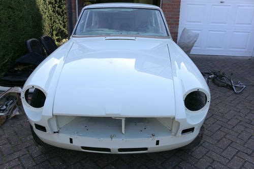 MGBGT 1968, Snowberry White, Body Restored 1990 Stored Since SOLD