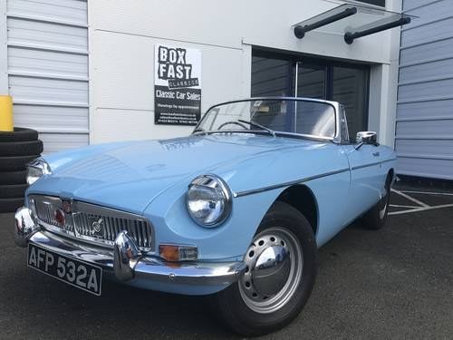 1963 MGB Roadster - Very Early Pull Handle -SOLD VENDUTO