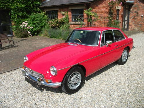 MGB GT, 1970, Wire Wheels, Chrome Bumpers,Tax Exem For Sale