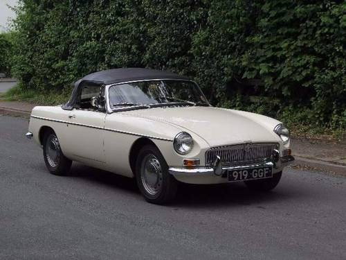 1963 MGB 'Pull Handle' Roadster SOLD