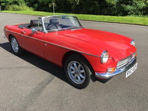 **JULY AUCTION** 1970 MGB ROADSTER For Sale by Auction