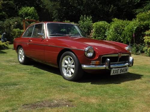 MGB GT 1973 Outstanding Condition ! For Sale