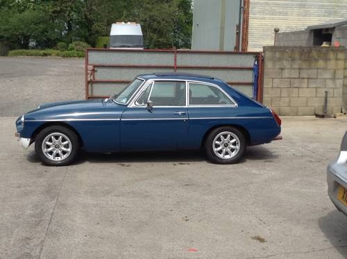 MGB GT 1973 One family owned since 1980 For Sale