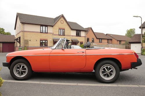 1980 MGB Roadster For Sale