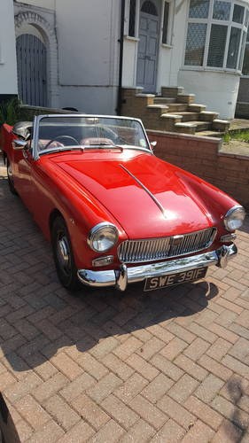 Red mg midget 1967 For Sale