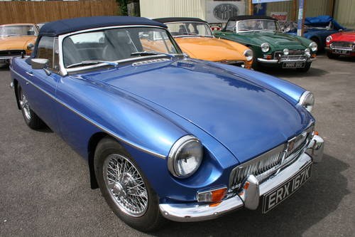 1973 MGB HERITAGE SHELL, Auto Glym class winner,Power steering For Sale