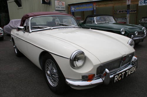 1970 MGB HERITAGE SHELL, Chrome wires SOLD