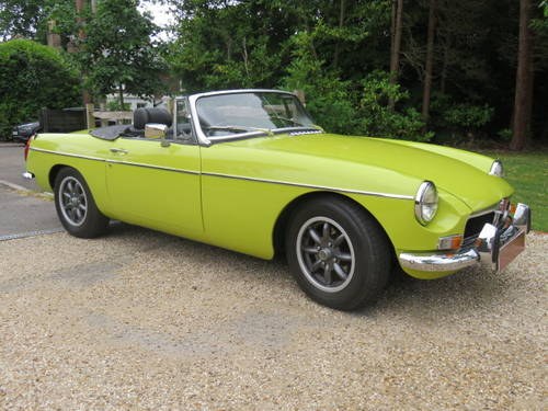 1974 MGB Roadster (Credit/Debit Cards Accepted) For Sale