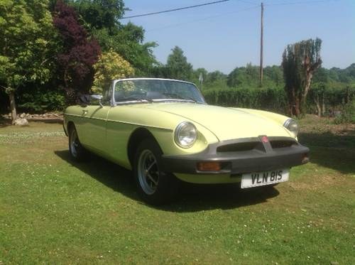 1977 MGB Roadster For Sale
