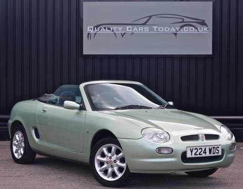 2001 MG F 1.8 Just 33k Miles + Last Owner 14 years + FSH SOLD