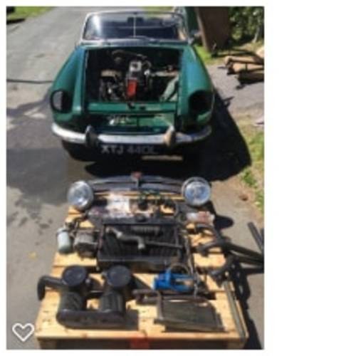 1973 MGB Roadster Project for Sale/Completion In vendita