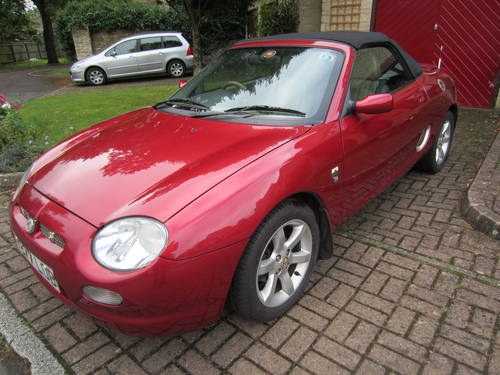 1999 Low mileage MGF 120 Steptronic Automatic SOLD