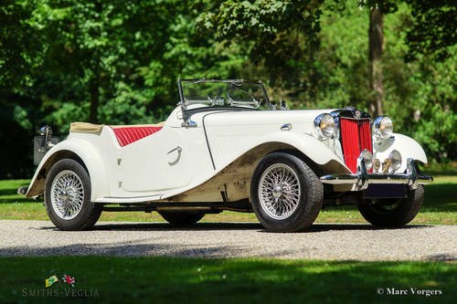 1950 Beautiful MG TD in a completely restored condition For Sale