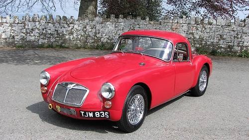 1957 MGA Coupé (RHD) Fast road spec car £20,000 - £25,000 For Sale by Auction