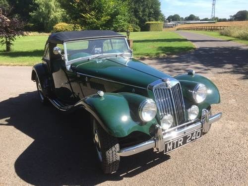 1954 MG TF for sale in Hampshire... VERKOCHT