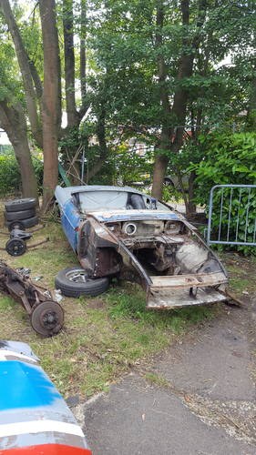 1971 project mg roadster body shell For Sale