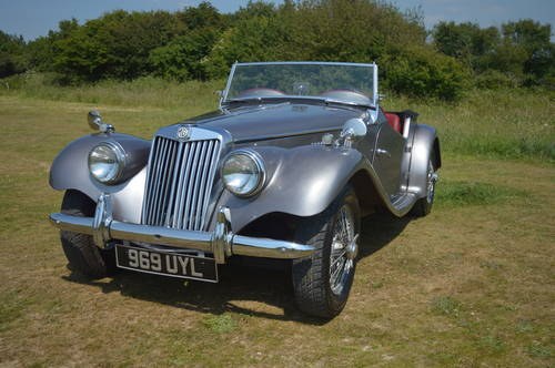 A very smart restored LHD 1954 MG TF just £18,000 - £22,000 For Sale by Auction