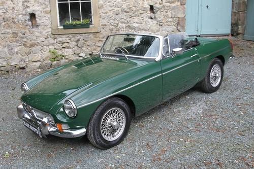 MGB Roadster 1971 Manual with Overdrive For Sale