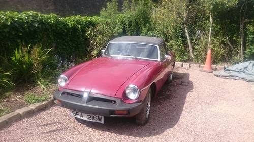 1981 MGB Roadster  For Sale