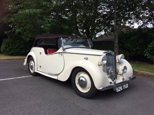 An exceptionally rare & restored LHD 1949 MG YT Tourer  For Sale by Auction