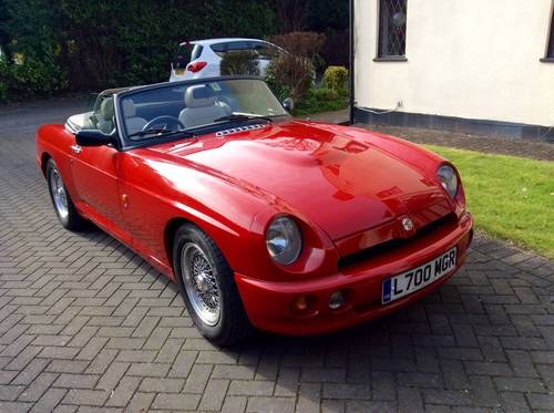 1993 MG RV8 Flame red For Sale