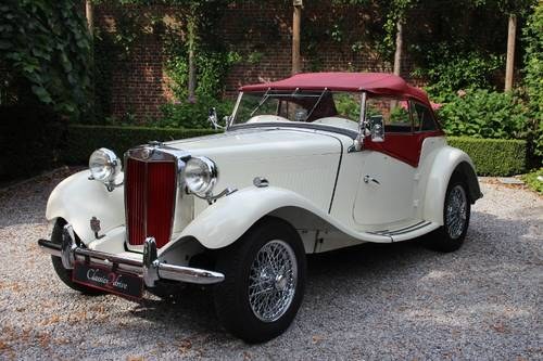 Stunning MG TD LHD from 1953 SOLD