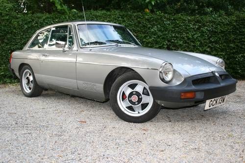 1981 MGB GT LE - PEWTER, LOTS SPENT, GREAT VALUE SOLD
