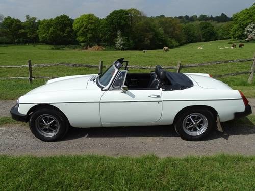 1976 Sound and presentable MGB Roadster,long MOT,tax free SOLD