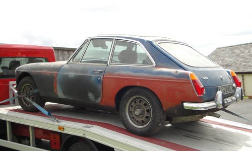 1974 MGB GT V8 Project For Sale by Auction