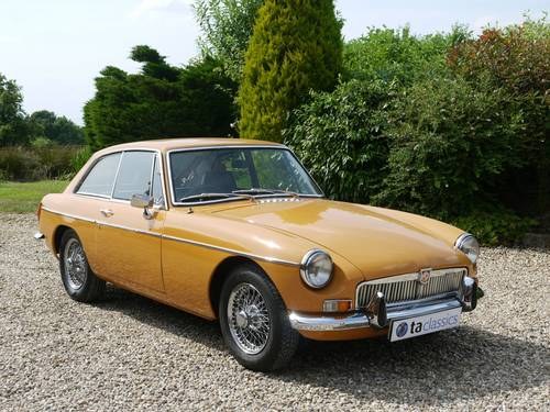 1970 MGB GT. Lots of Money Spent SOLD