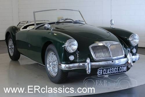 MGA cabriolet 1959 British Racing Green Restored For Sale