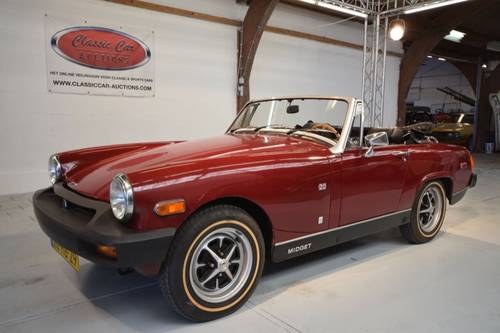 MG Midget (1976) For Sale by Auction