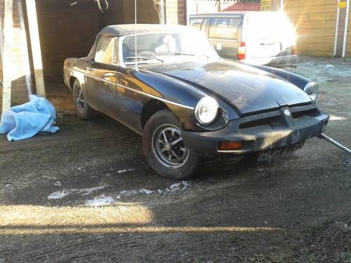 1975 MGB Abandoned project SOLD