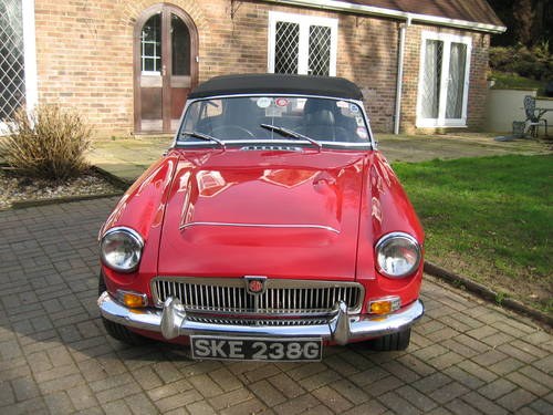 1969 MGC Roadster as featured in Classic Car Magazine SOLD