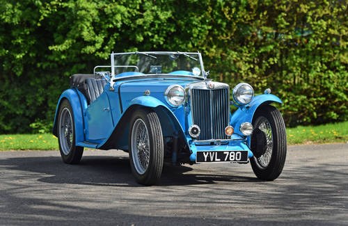 1946 MG TC previously restored, five speed, delightful SOLD