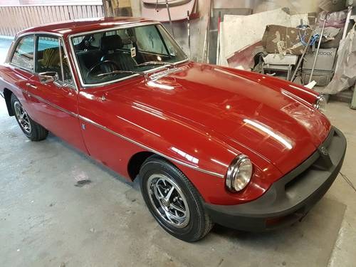 1978 Mgb- gt  For Sale