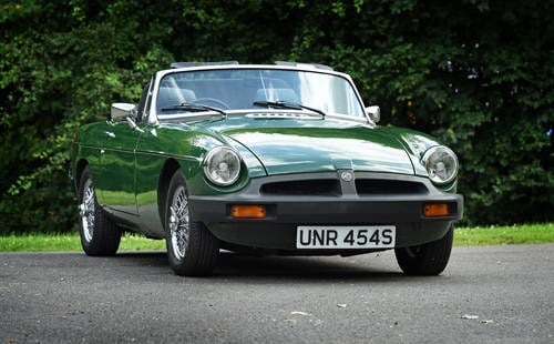 1977 MGB Roadster recent Ivor Searle engine SÅLD