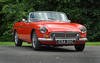1972 MGB Roadster Red Chrome wire wheels Heritage Shell SÅLD