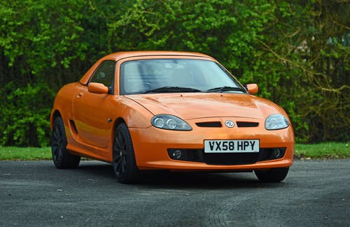 2008 MG TF LE500 Vibrant Orange rare car SOLD