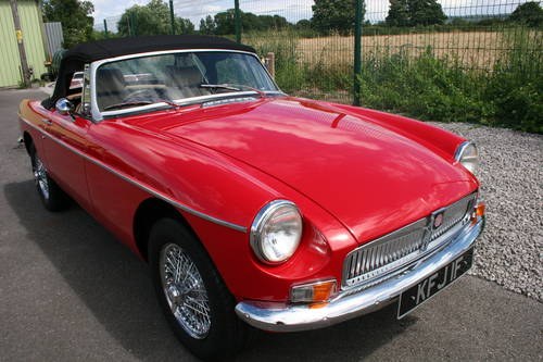1969 MGB HERITAGE SHELL, fast road spec.  For Sale