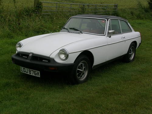 Mgb gt 1981 40,000 miles For Sale