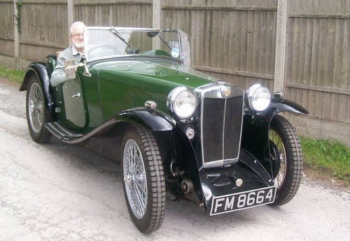1934 MG PA with PB spec engine For Sale