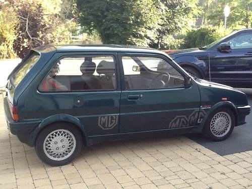 1989 MG Metro Turbo with only 72,000 miles 1 of c.24 left! SOLD