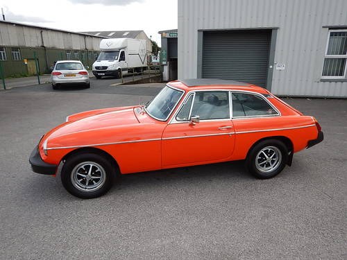 1978 MGB GT ~ Manual with Overdrive ~  VENDUTO